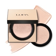 LUNA 50-Hours Conceal Fixing Cushion Foundation SPF 37 (#21 Cool Ivory), Refill Included, Semi-Matte