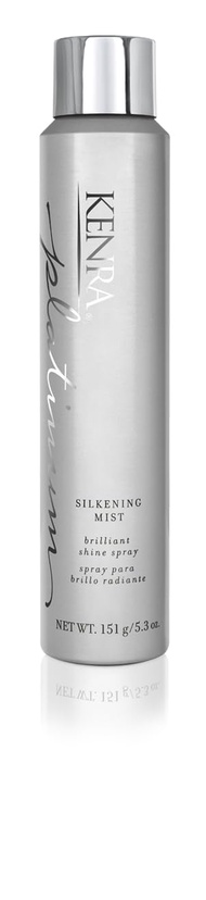 Kenra Platinum Silkening Mist | Brilliant Shine Spray | Smooths Flyaways, Detangles and Tames Frizz 