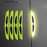 Strongaroetrtr New 2pcs/set Car Rearview Mirror Reflective Sticker Safety Warning Reflective Sticker Car Rearview Mirror Decorative Strip SG