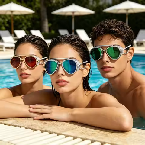 Full-view Anti-fog Swim Goggle Professional Full Angle Anti Fog Swimming Goggles Swimming Goggles Ad