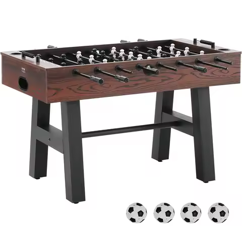 SucceBuy Foosball Table, 55 inch Standard Size Foosball Table, Indoor Full Size Foosball Table for H