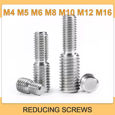 Reducing Screws M4 M5 M6 M8 M10 M12 M16 Camera Adapter Converter 304 Stainless Steel Bolt Conversion