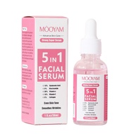 MOOYAM 5-in-1 Facial Serum 10% hyaluronic acid+5% niacinamide+30% vitamin C+10% vitamin E+5% collag