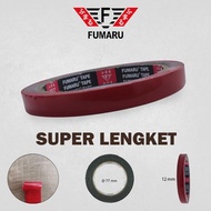 DOUBLE TAPE FOAM BUSA FUMARU MERAH SUPER LENGKET