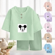 Pajama Kids Ultra-Soft Value Pack Deal 5 Sleeve 7 Pants Raya Unisex Pullover Girls & Boys Play-Ready