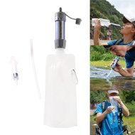 Portable water Filter Mini ♤☃Portable Outdoor Survival Water Filter Purifier Filtration System Camping