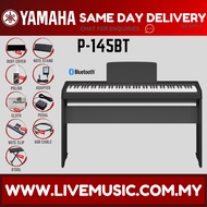Yamaha P-145BT 88-Key Digital Piano w/Keyboard Bench, Headphone And Adapter - ( P145 P145BT P45 P-45