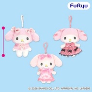 預訂 日本直送 My Melody SANRIO FES 2026 繽紛同色系穿搭 掛件 毛公仔 景品 包送港