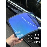 【Limited Blue Purple】Chameleon Blue Purple IRR 95% 2PLY Tinted Building Colour Window/Car Tinted Hig