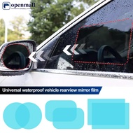 Car HOME  2Pcs Car Side Mirror Protective Sticker Film Rain-proof Anti Fog Membrane Anti-glare Waterproof Rainproof Clear R7Y3