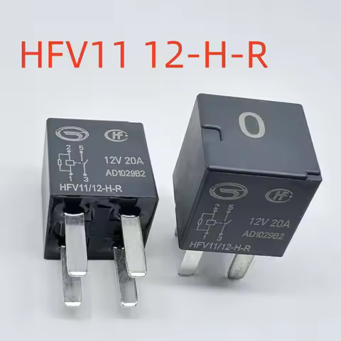New HFV11 12-H-R (V11-12V-20A) Relay 4pins