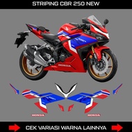 STRIPING CBR250RR EDISI TRICOLOR / STIKER DECAL SEMI FULL BODY MOTOR HONDA CBR 250RR NEW