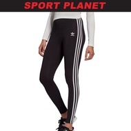 adidas Bunga Women Adicolor Classics 3-Stripes Tight Long Tracksuit Pant Seluar Perempuan (GN4504) Sport Planet 29-19