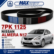 NISSAN Almera N17 2011-2019 MAXBELT Belting 7PK1125 / 7PK 1125
