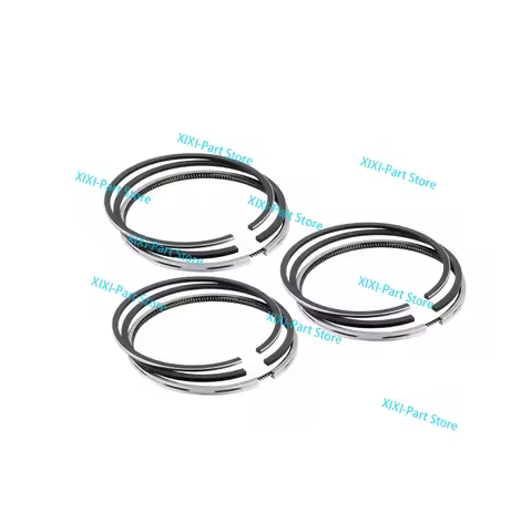 3TN66 Piston Rings 66*1.5+1.5+3.5 For Yanmar 3TN66L 3TN66E 3TN66UJ 3TN66-UJ 3-Cylinders For John Dee