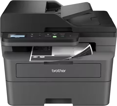 DCP-L2640DW Wireless Compact Monochrome Multi-Function Laser Printer with Copy and Scan