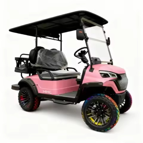 MMC factory direct sale: 4-seater 4x4 aluminum frame 72V high-speed golf cart