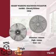 ES818X/ESX858 SHARP WASHING MACHINES PULSATOR 335MM
