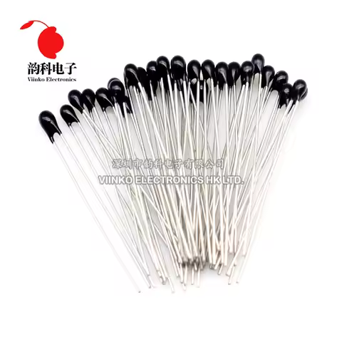 100pcs NTC-MF52AT MF52AT MF52 3950 1% 10K 100K ohm NTC Thermistor Temperature Sensor Thermal Resisto