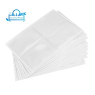 36Pcs Self-Adhesive Label Card Holder Index Pockets Holder 6X8.5cm Clear Plastic Card Holder Adhesiv