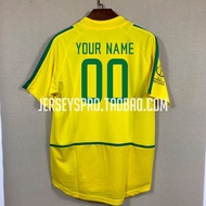 Rivaldo Brazil Vintage Jersey Rivaldo Brazil Wc 2002 Retro Jersey Titleist