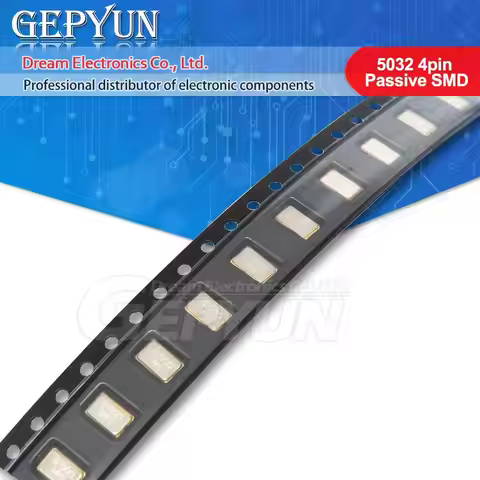 10PCS 5032 4pin Passive SMD Quartz Resonator Crystal Oscillator 8MHZ 11.0592MHZ 10MHZ 16MHZ 12MHZ 20