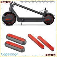 LETTER1 Protective Shell , Front Fork Reflective Electric Scooter Protection Cover, Rear Wheel Durable Wheel Tyre Cover for  1S/ 2/MI3/M365/LITE Electric Scooter