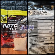 Suplemen Fitness Eceran Repack MT Nitrotech 1 lb Whey Protein