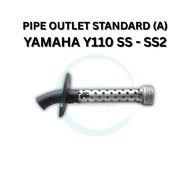 EXHAUST SILENCER MOTORCYCLE STANDARD EKZOS YAMAHA Y110 SS2 Y110SS MOTOR