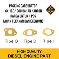 MESIN GX160 GX200 Engine Carburetor Gasket – Retail & Wholesale | Carburetor Packing