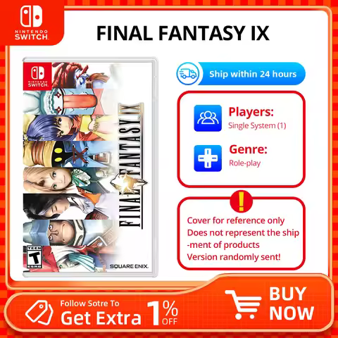 Nintendo Switch Game -FINAL FANTASY IX - US version - Physical Card 100% Original