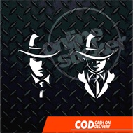 Mafia sticker | Cutting lights up