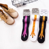 Fashion Chicken Feet Socks Funny Stockings Personality Stovepipe Socks Personality Funny Chicken Fee