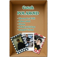 Polaroid Printing Per Pack 25 Pcs Size 2R 9x6 cm Cheap Custom Standard