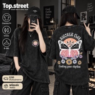 Top.street New Arrival Oversize Short Sleeve T-Shirt Soft Fabric Good Ventilation Print 'Rigorer Glu