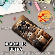 Softcase rubber xiaomi 15 ultra/S8/Motif/case xiaomi 15 ultra/casing xiaomi 15 ultra