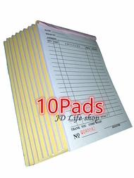 10Pads 25x2copy 50Pages Delivery Receipt wholesale price carbonized paper Receipt Resibo Duplicate O