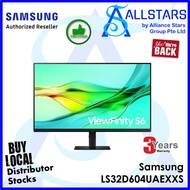 (ALLSTARS) Samsung LS32D604UAEXXS 32“ ViewFinity S6 S60UD QHD Monitor (3 years on-site-warranty with