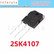 2Pcs/Lot 2SK4107 TO-3P K4107 15A/500V Reverse Transformer Welding Machine Commonly Used Accessories 