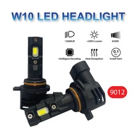 2PCS *1 Year Warranty* Car LED Headlight HIR2/9012 Mini Size 1:1 Headlamp Replacement 60W 12000LM