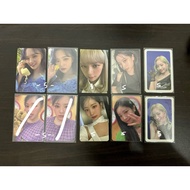 JEONGYEON AND DAHYUN TWICE PHOTOCARD