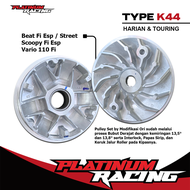 RUMAH ROLLER BEAT FI ESP RACING BUBUT PULLEY BEAT FI RUMAH ROLLER SCOOPY RACING GENIO ESP ORIGINAL