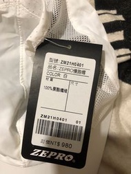 未拆標  二手 古著 Zepro 機能 慢跑 老帽 棒球帽 cap