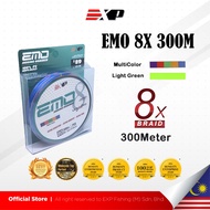 EXP EMO 8X 300m Jigging Braided Fishing Line Ultra Sensitive Smooth Thin Strong PE Multifilament Dur