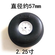 Fixed Wing Model Airplane Like Real Wheel Landing Stand PU Wheel KT Board Foam Homemade Airplane Whe