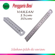 1 Pcs Iron Ruler 15 Cm & 30 CM Ruler 15 cm Ruler/ 30cm Ruler Children's School Accessories Ruler