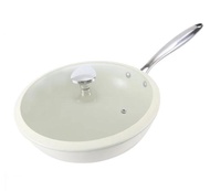 Ringgit Gold Cobblestone White Non Stick Pan Frying Pan Periuk Masak Pot Induction Gas Cooker Food C