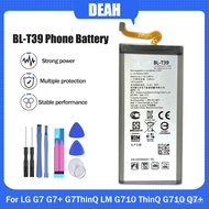 BL-T39 BL T39 BLT39 3000mAh Replacement Lithium Baeria For LG G7 ThinQ G710 Q7  LMQ610 Li-Ion Rechargeable Baery With To