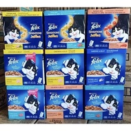 PURINA FELIX WET FOOD POUCH 12*70g