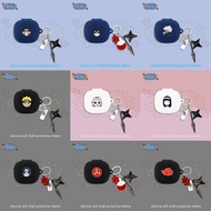 Case for EarFun Air Pro 4i Silicone Case TW230 Cool Boy Earbuds Soft Protective Headphone Cover Head